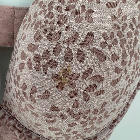Adore Me Women’s Floral Lace Bra Size 34C Blush Adjustable - Picture 3 of 5